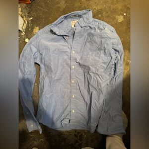 J. Crew Factory Light Blue Casual Shirt